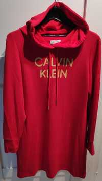 Calvin Klein bluza oversize z kapturem, rozmiar M