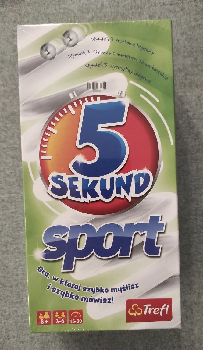 NOWA Trefl gra 5 sekund sport