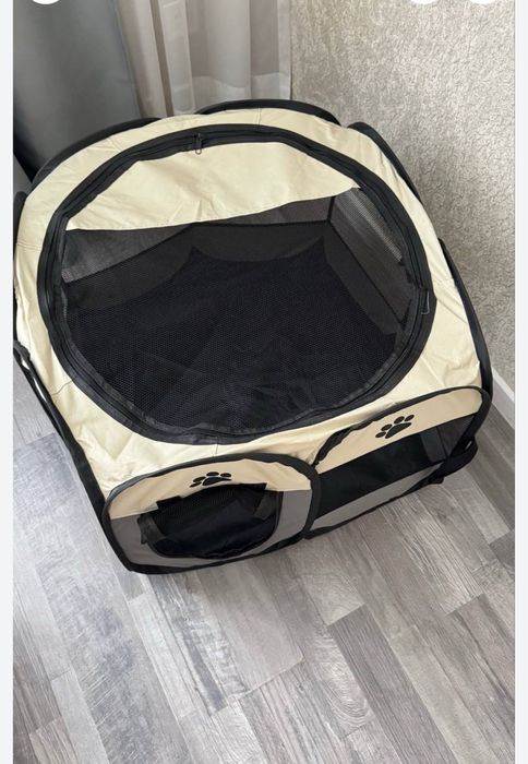 Складний манеж для собак і котів