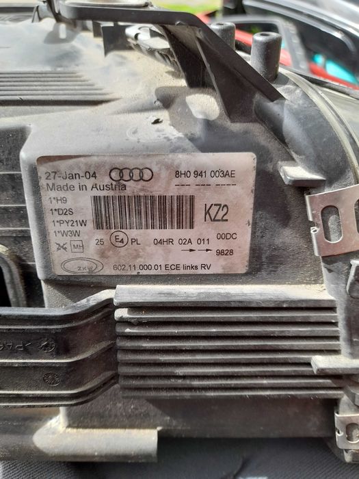 Audi A4 B6 CABRIO XENON lampa lewa przednia przód EUROPA 8H0.941.003AE