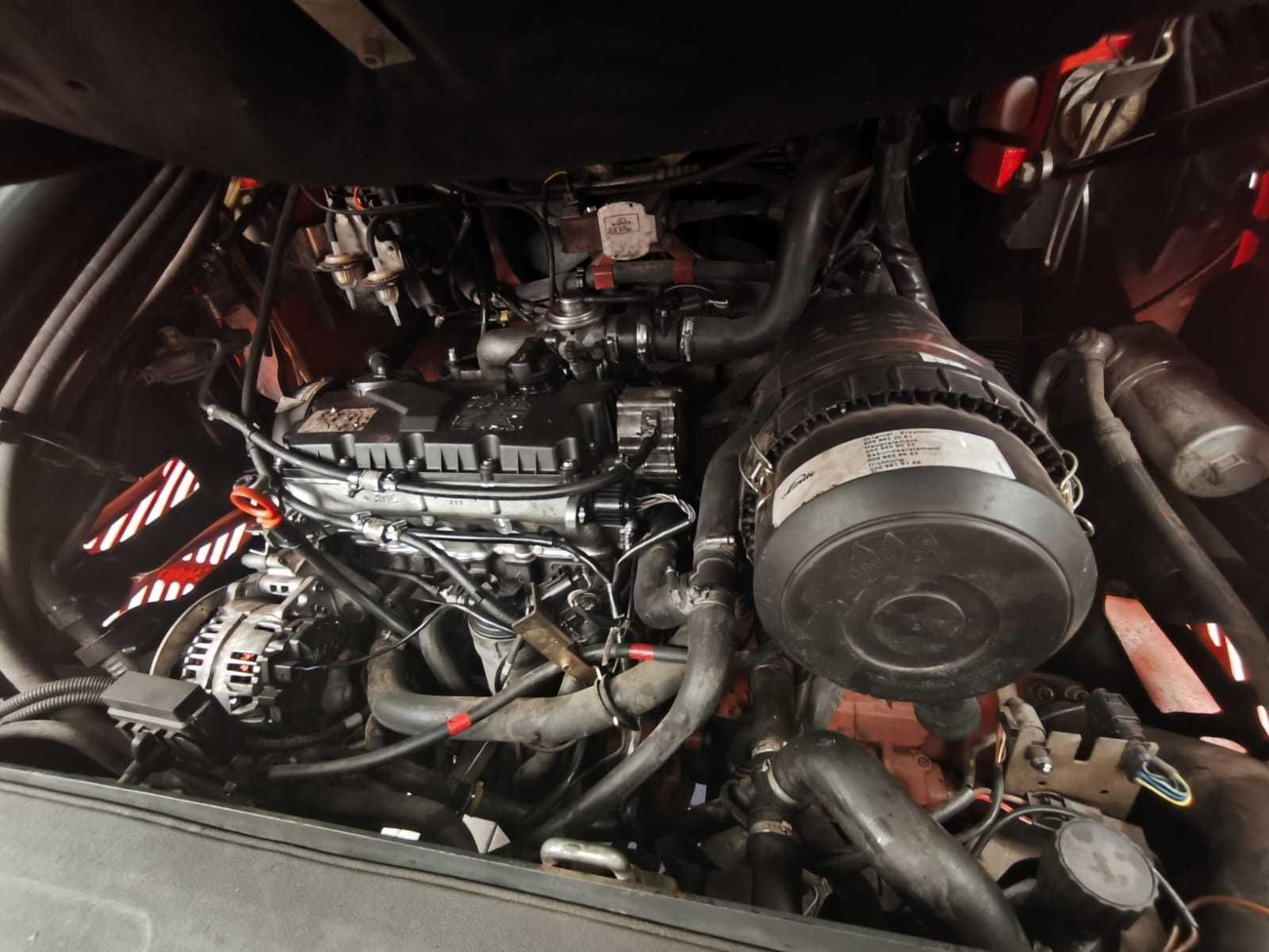 Wózek widłowy LINDE H50D DIESEL 5000kg kabina 4 sekcje Nowe opony
