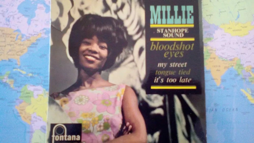 MILLIE SMALL (falecida recentemente) Bloodshot eyes raridade 1965