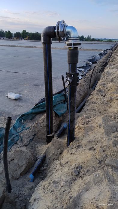 Usługi zgrzewania rur pe