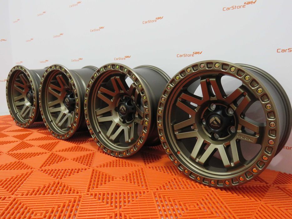 Jantes Fuel Syndicate 17 x 9j et +1 5x127 Bronze C Look Beadlock