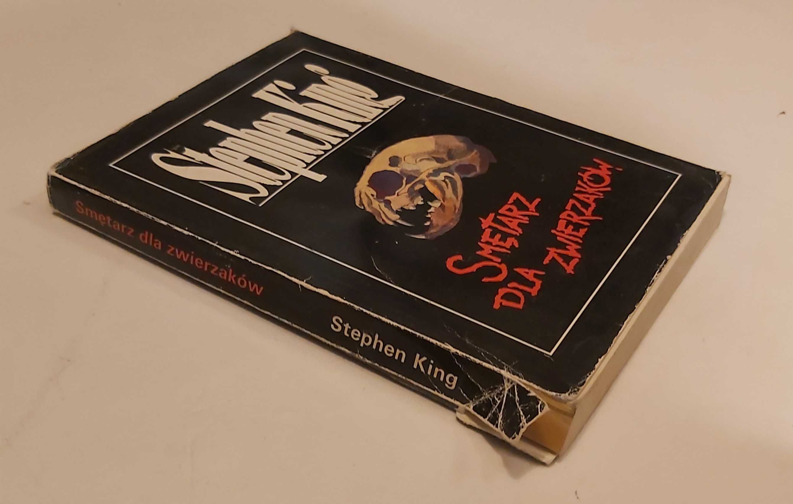 Smętarz dla zwierzaków Stephen King  ISKRY unikat pierwsze wydanie