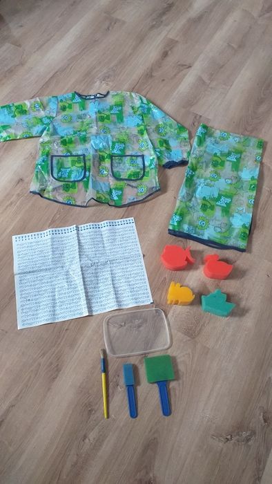 Zestaw do malowania farbkami wiek 3-6 lat