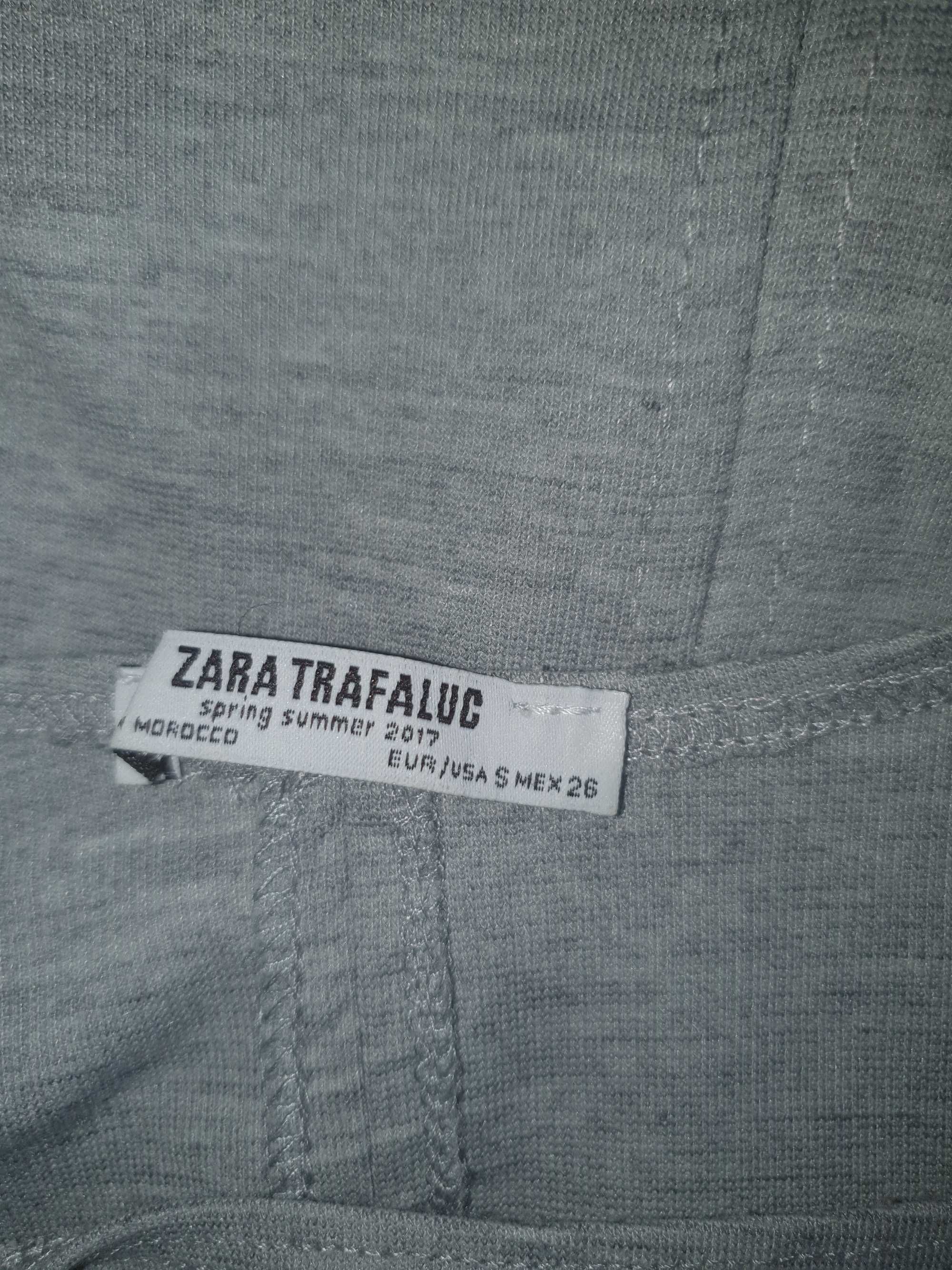 Vestido Zara Cinzento