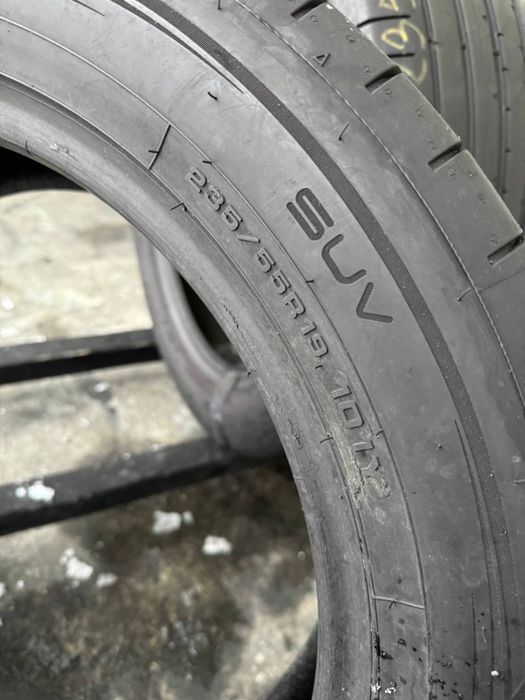 *Шини Dunlop 235 55 R 19 2шт Літо (382) Резина