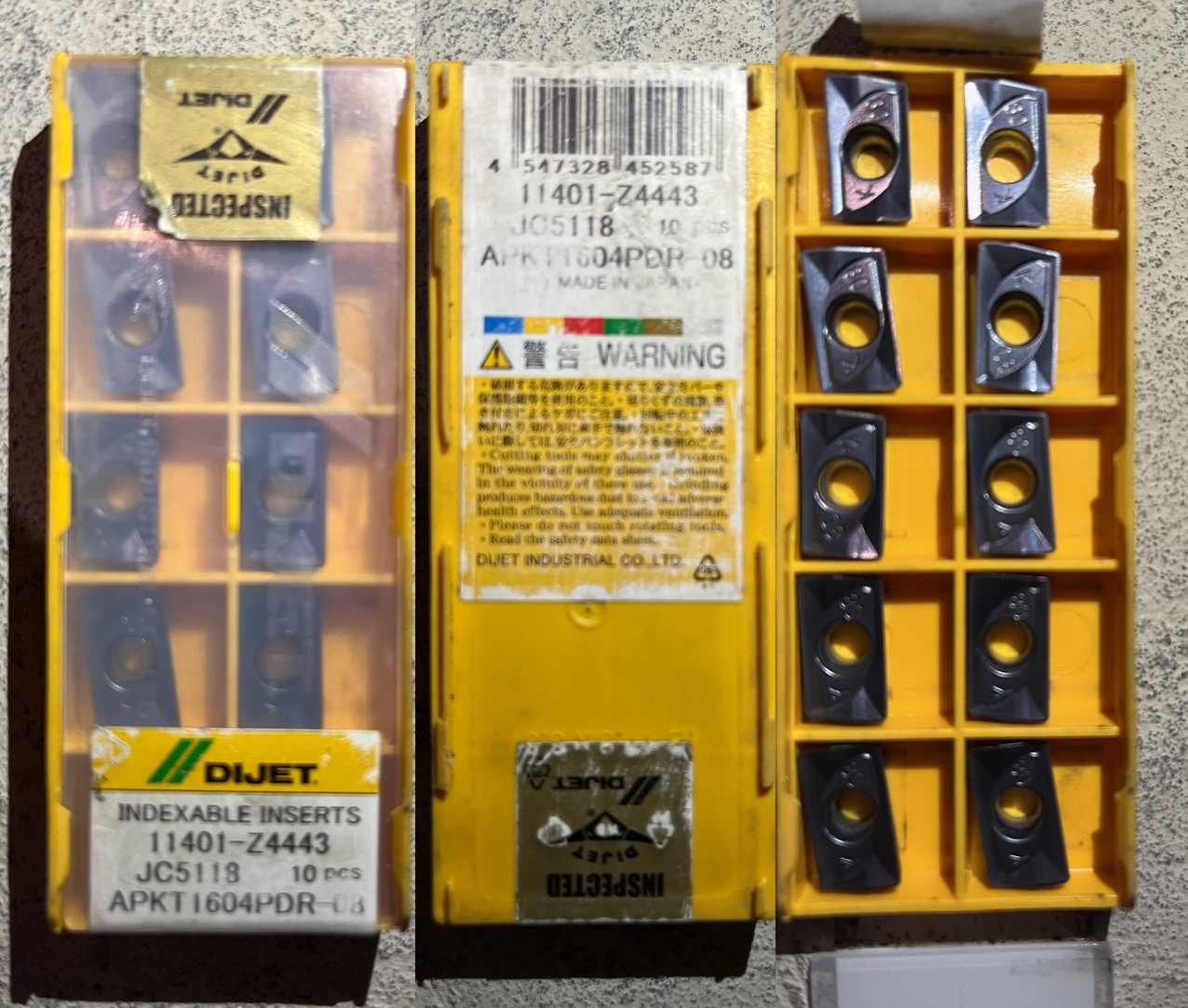 Пластина APKT1604  YB9320 Zcc. SNEG1205 YBC302
