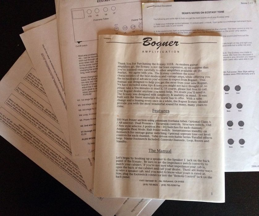 Bogner Ecstasy 100B White Chasis 1 RUN 1/100 Kolekcjonerski Biały Kruk