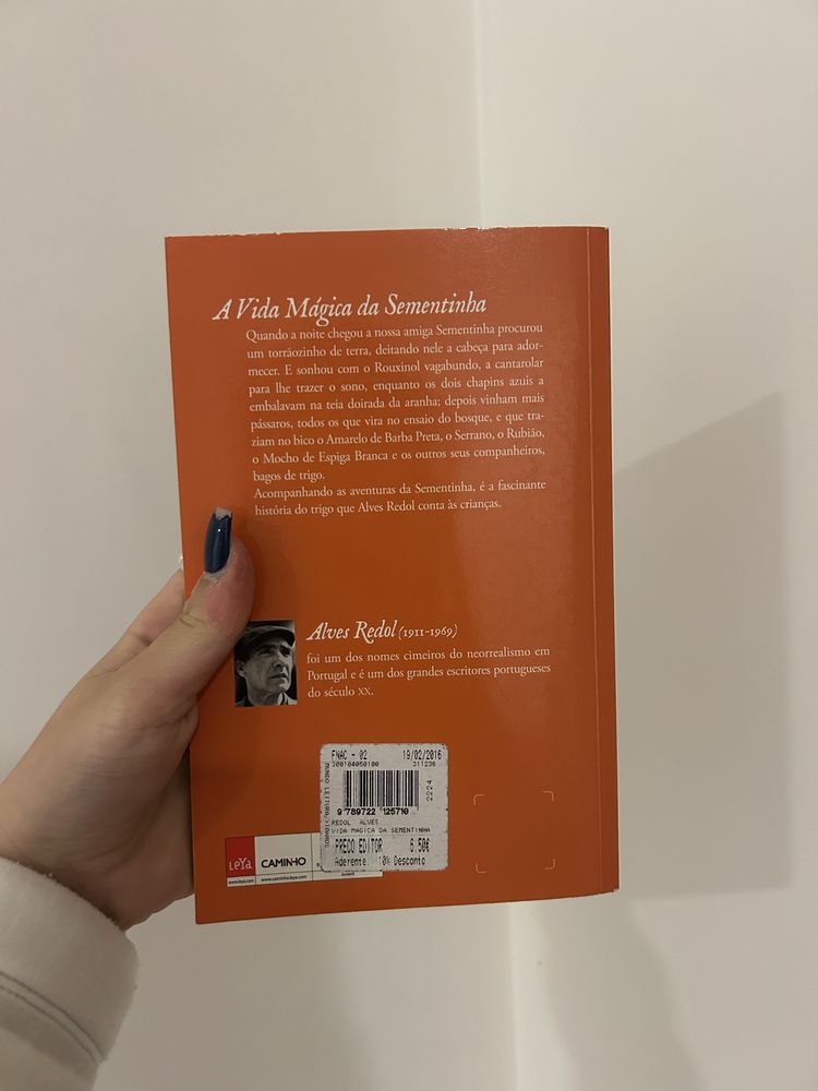 Livro(PLN) A Vida Mágica da Sementinha de Alves Redol