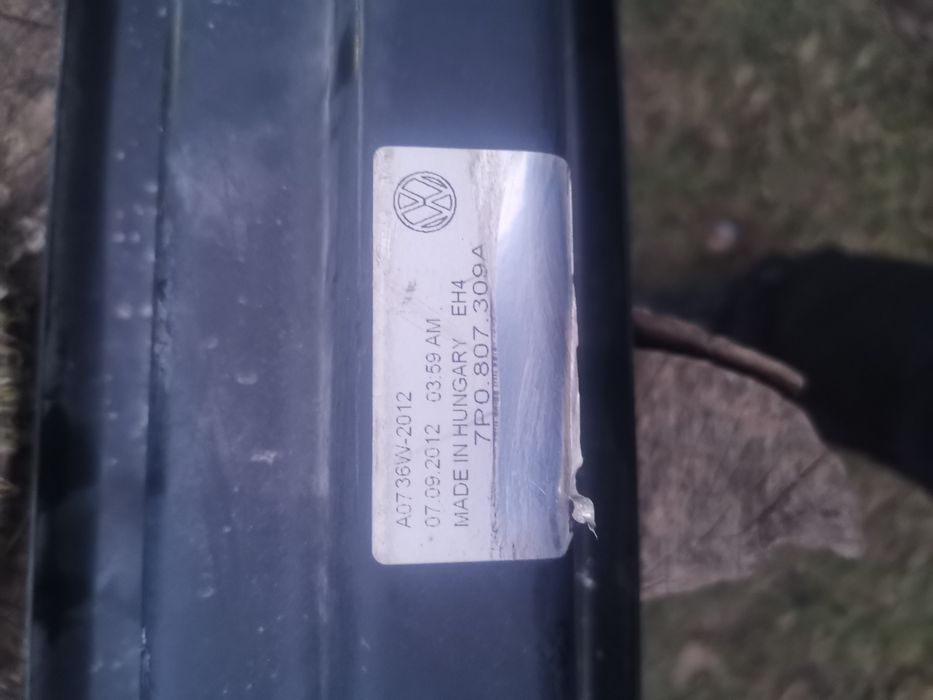 Усилитель заднего бампера Cayenne 958,touareg 7p