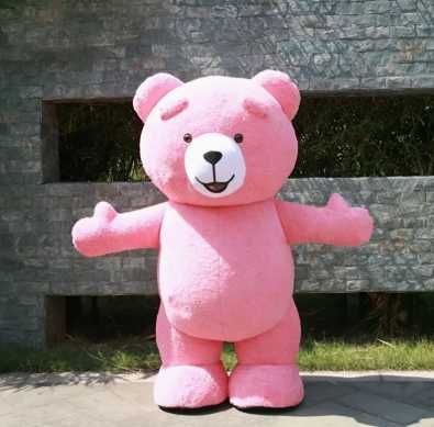 Żywe maskotki pneumatyczne – Stitch, biały miś, różowy miś, panda