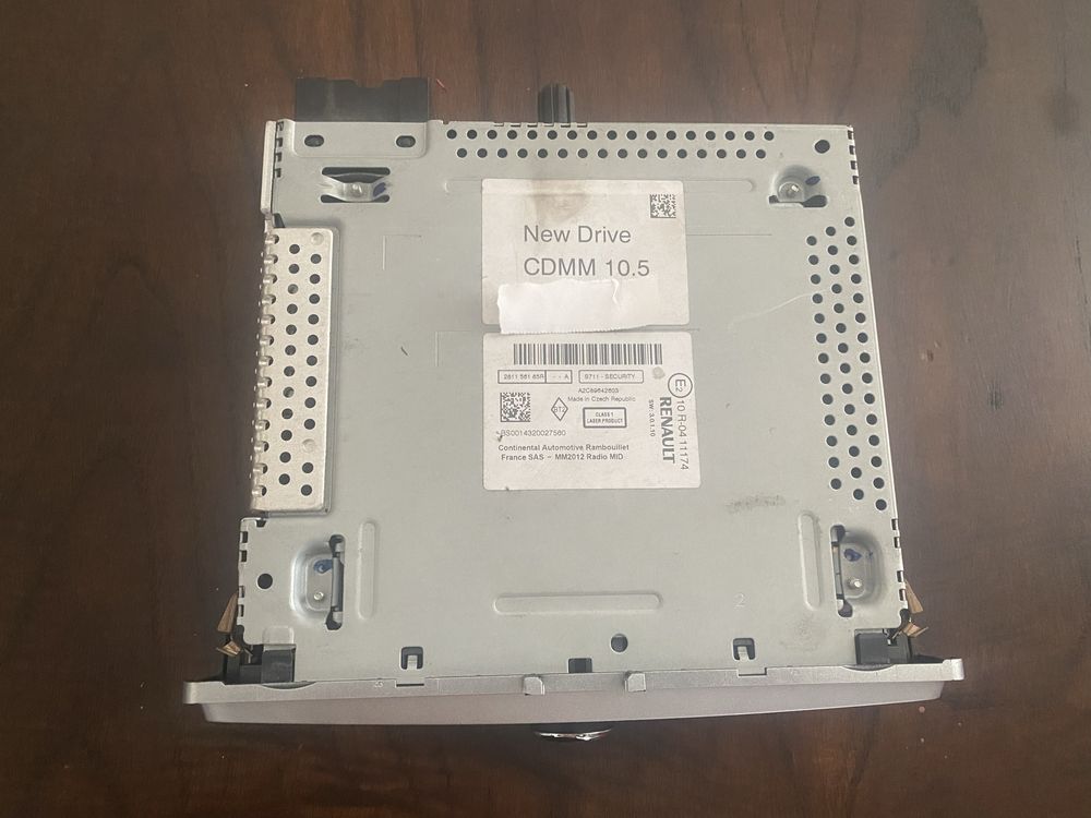 Radio renault megane original com codigo!