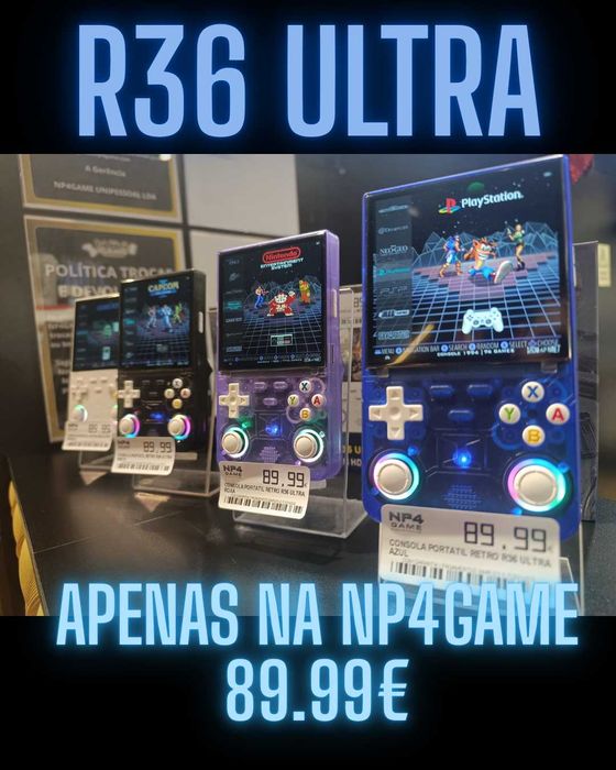 R36 ULTRA - DIVERSÃO RETRO COM CENTENAS DE JOGOS!!