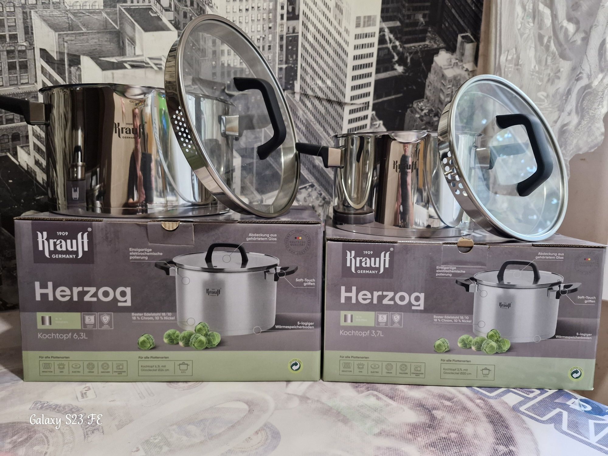 Продам набор кастрюль Heilsam Krauff