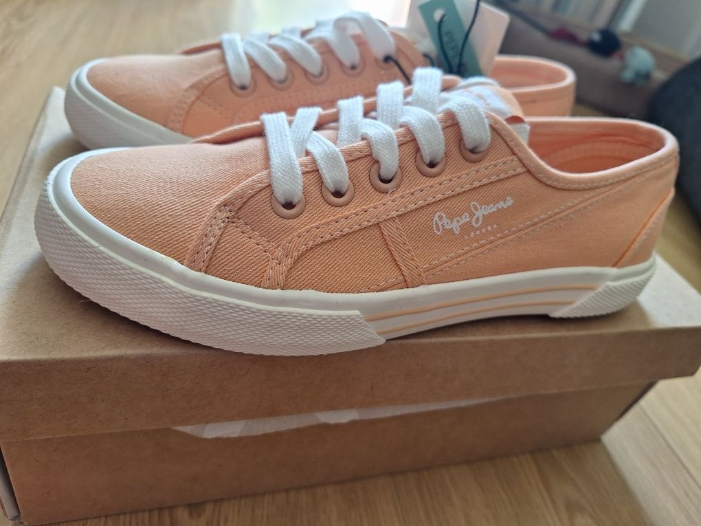 Ténis Pepe Jeans mulher cor de laranja tamanho 36