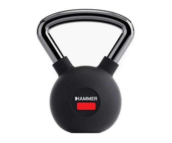Kettlebell gumowany Hammer Premium 4 kg (dostępne inne wagi