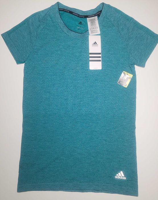 Damska koszulka fitness adidas Performance Running T-Shirt Rozmiar XS