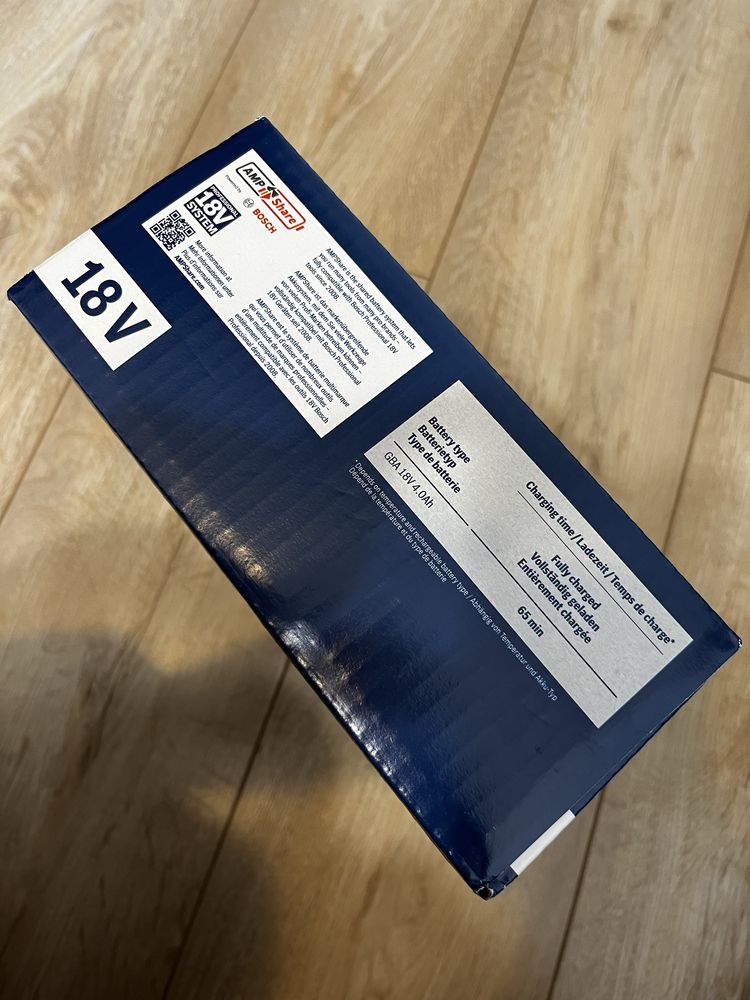 Zestaw startowy Bosch ładowarka GAL 18V-40 2 AKUMULATORY GBA 18V 4.0AH