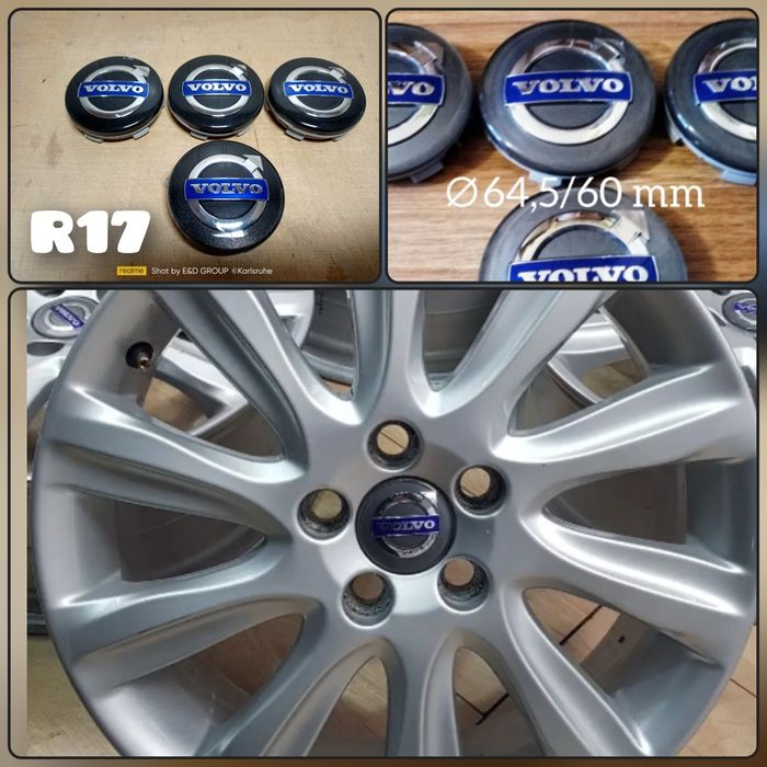 Колпачки в диски Вольво. Volvo. Saab. Сааб. Rondell. Оригинал