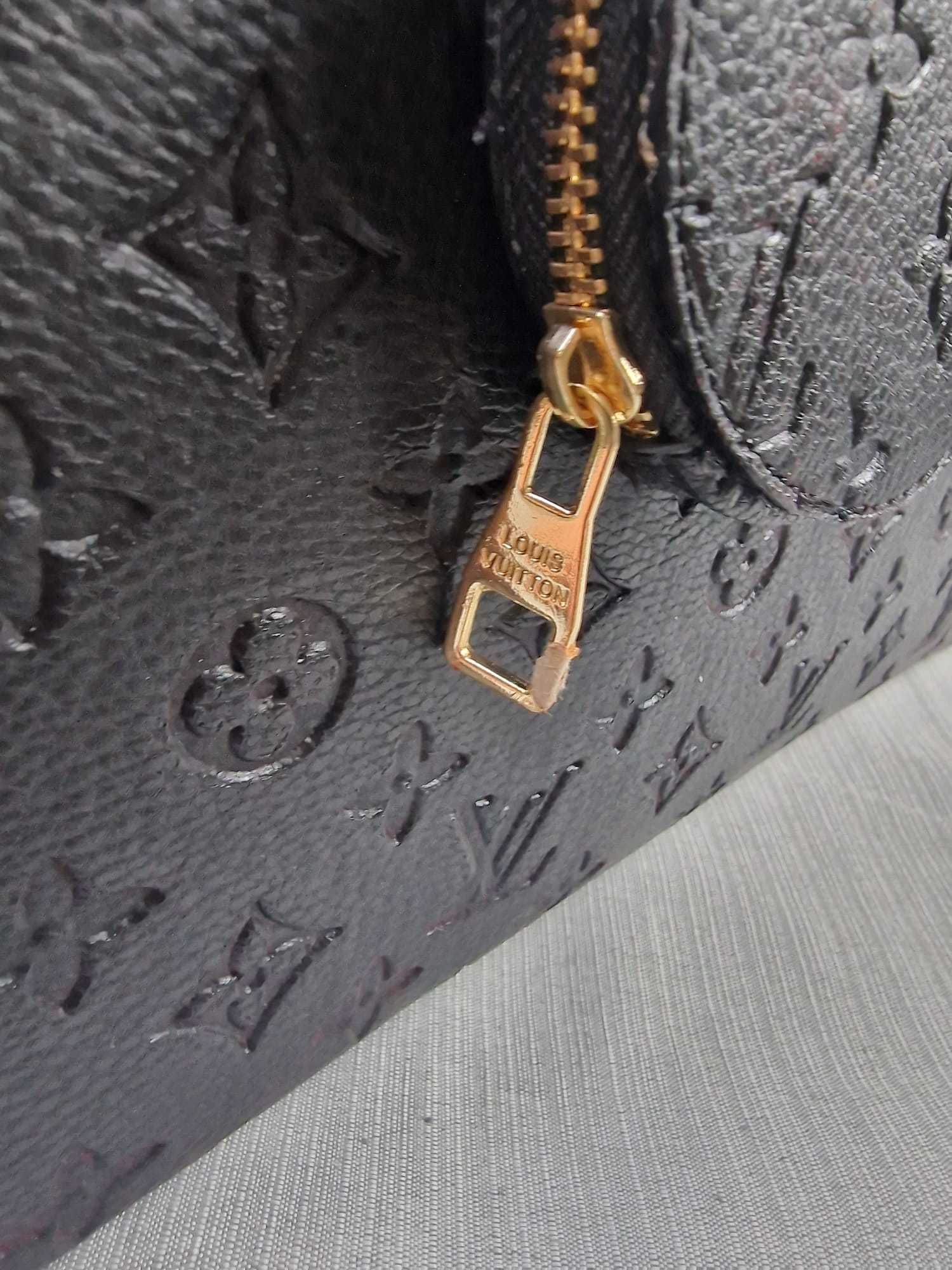 Torebka damska kuferek Louis Vuitton czarna portmonetka torebki hit