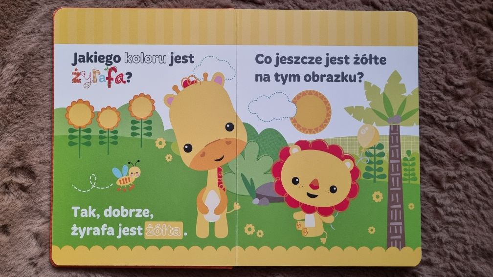 Książka dla dzieci / Książeczka Fisher-Price / Kolory