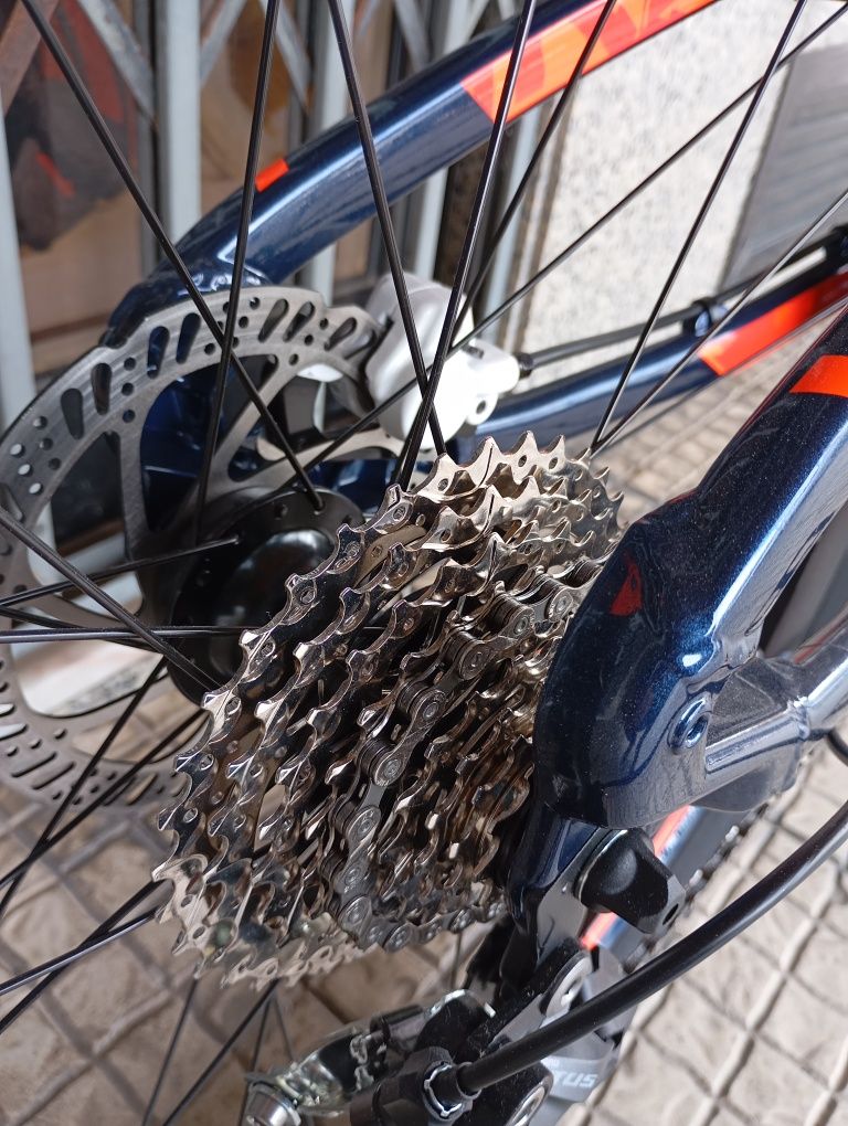 Bicicleta btt L 27.5 adulto 590 travões óleo