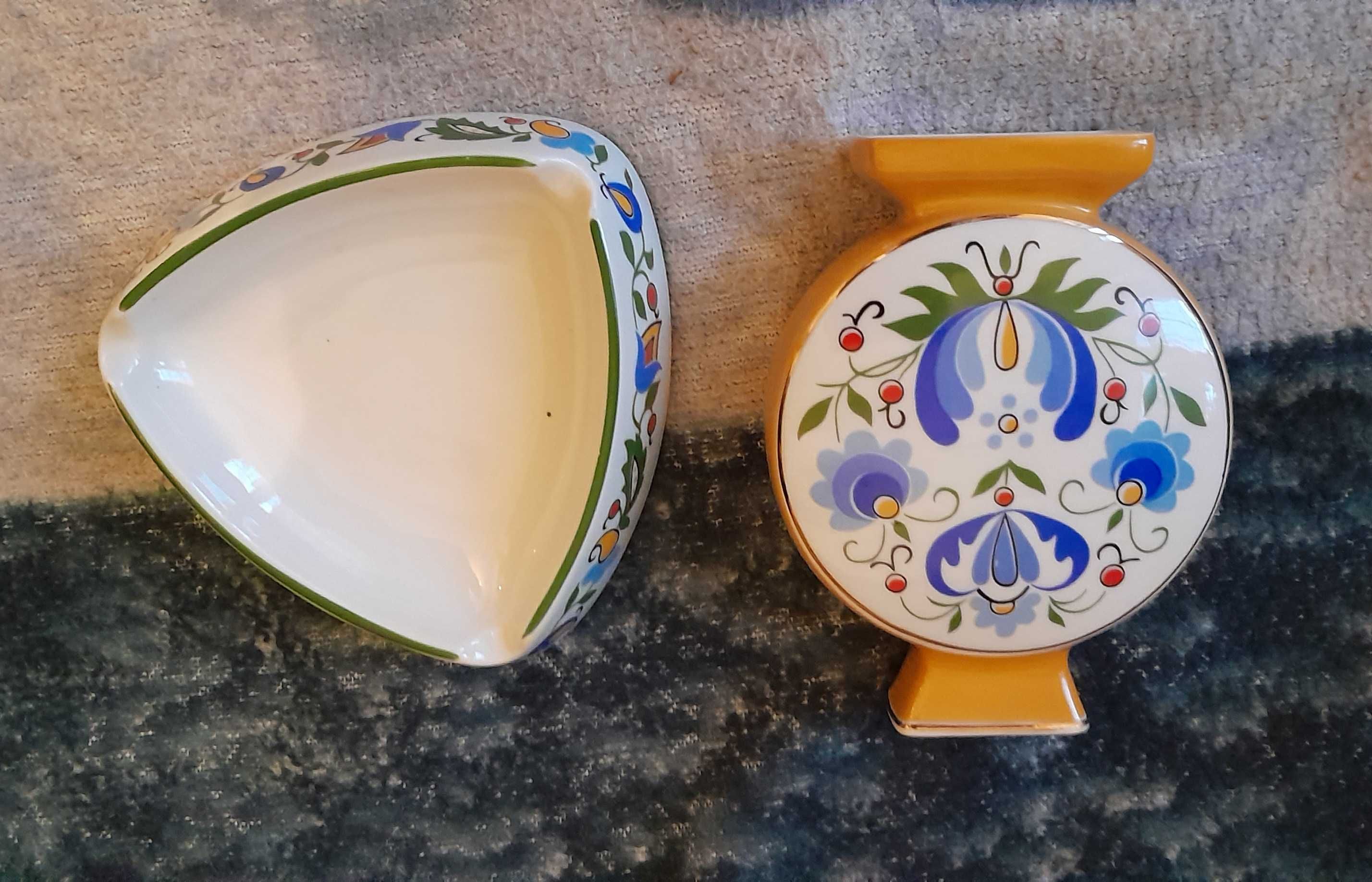 Porcelana Lubiana Polska wazon popielnica