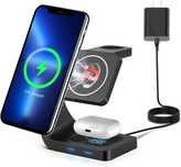 Magnetyczna szybka ładowarka 3w1 dla iPhone'a 14/13/12 iWatch