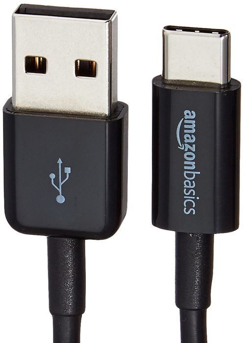 outlet kabel usb - usb typ c amazon basics l6luc009-cs-r 0,9 m czarny