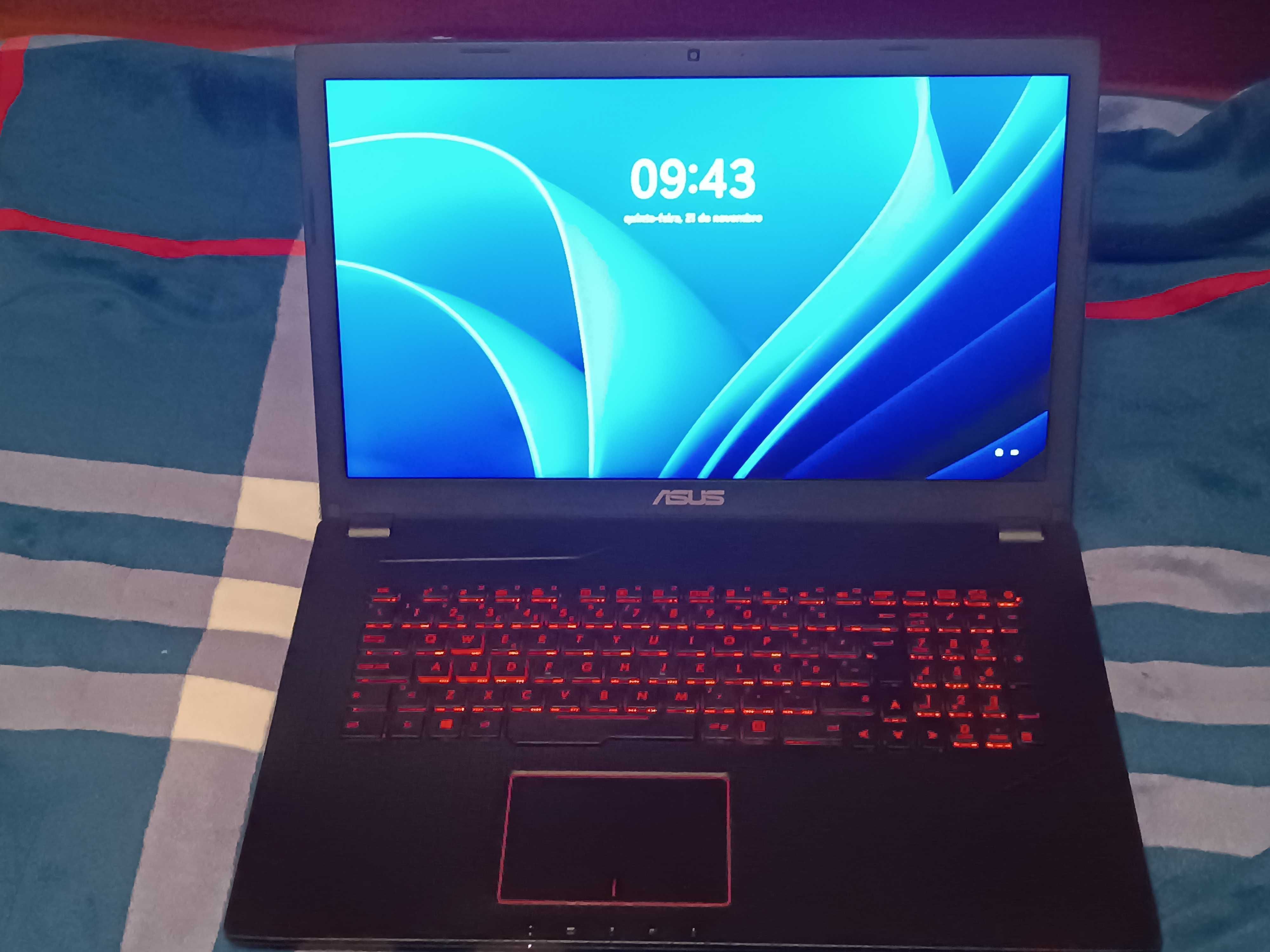 Vendo Portátil Asus 17,3" Gaming FX753VE i7
