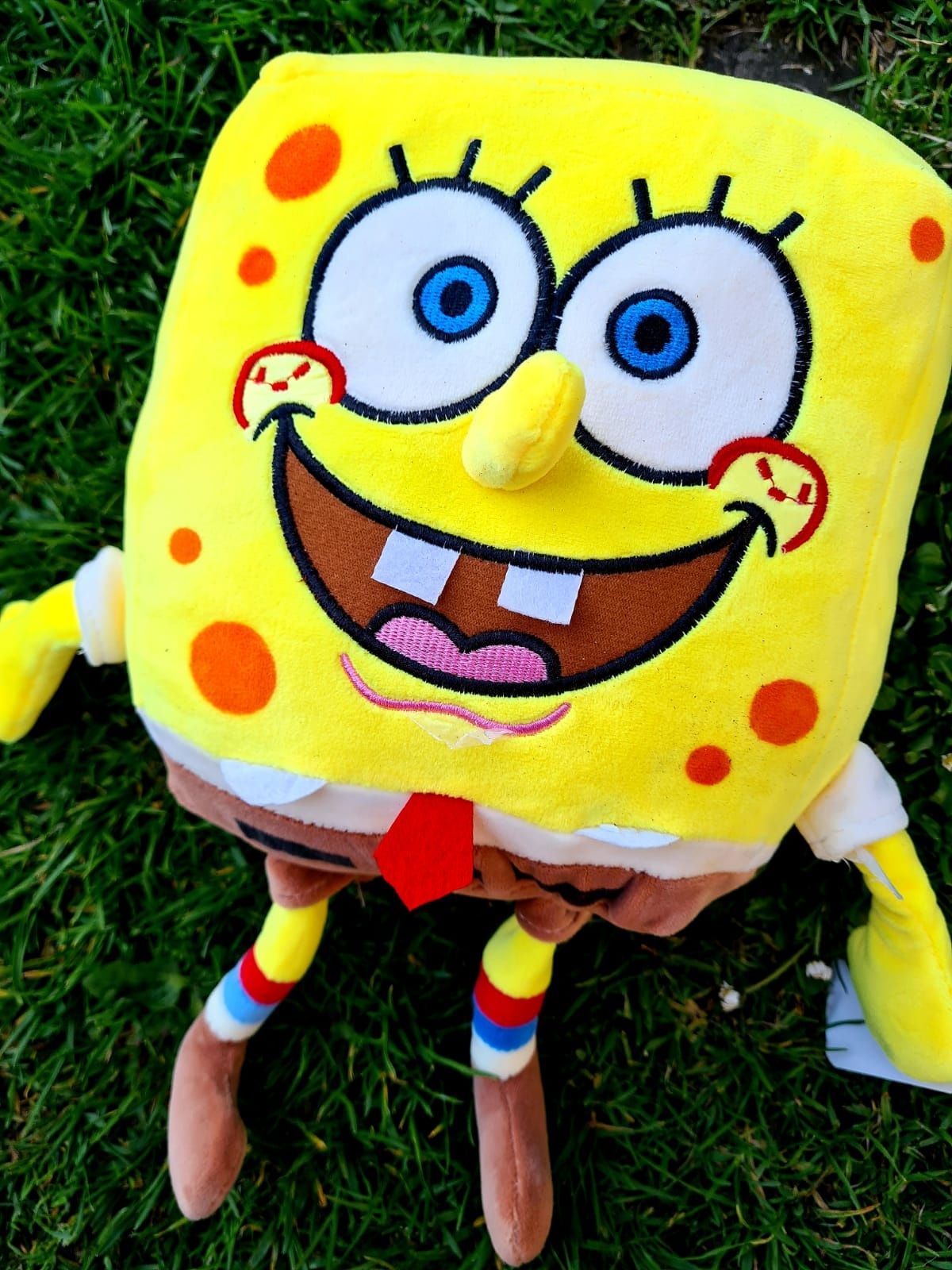 Nowa duża maskotka pluszak SpongeBob Kanciastoporty - zabawki