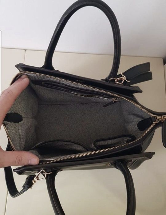 Винтажная кожаная сумка MCM Оригинал сумка тоут трапеция номерная