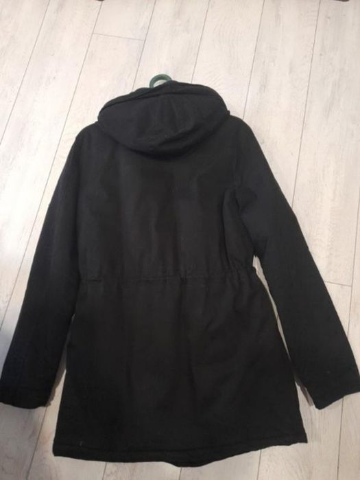 Куртка парка чорна