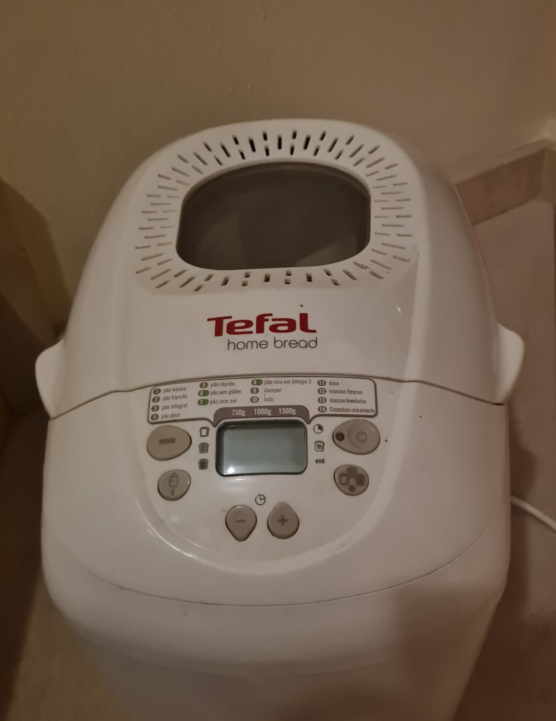 Maquina de fazer pão Tefal