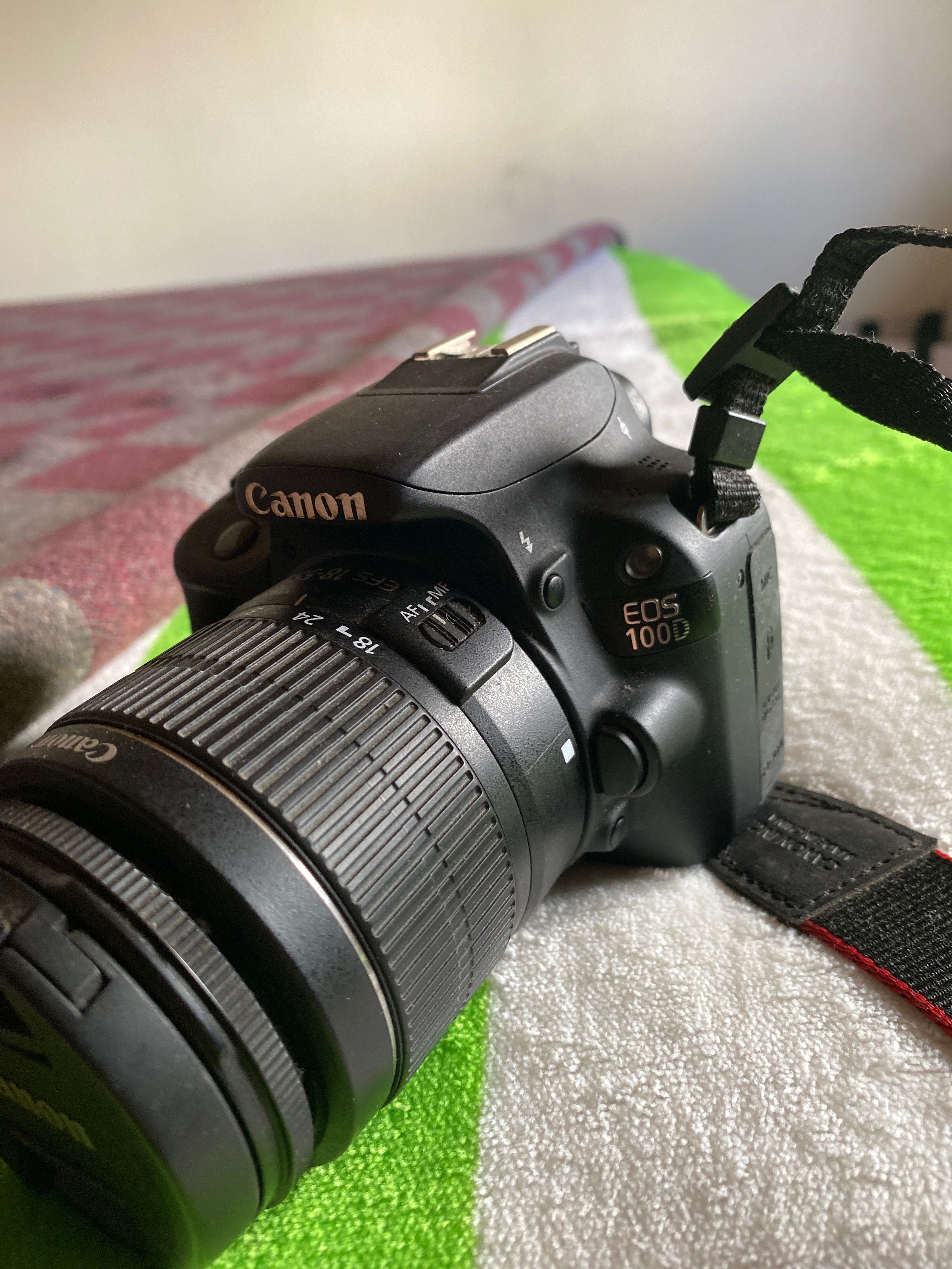 Canon 100D a funcionar perfeitamente