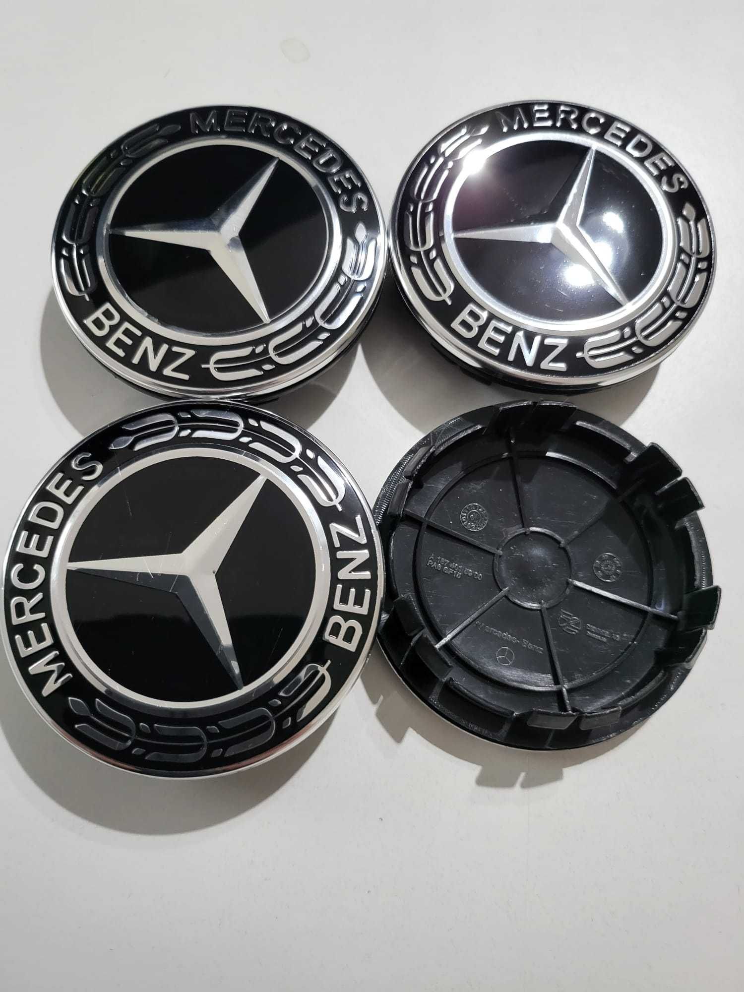 Dekielki kapsle znaczki do felg Mercedes W167 GLS GLE 75/65 mm