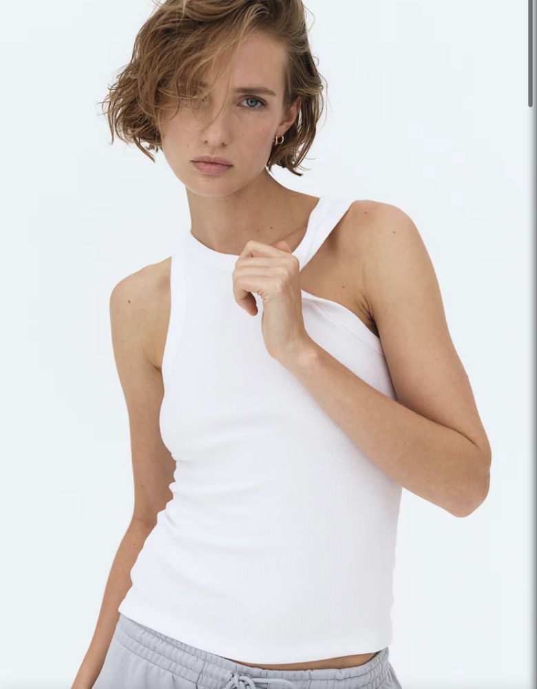 Майки в рубчик від H&M, розмір S