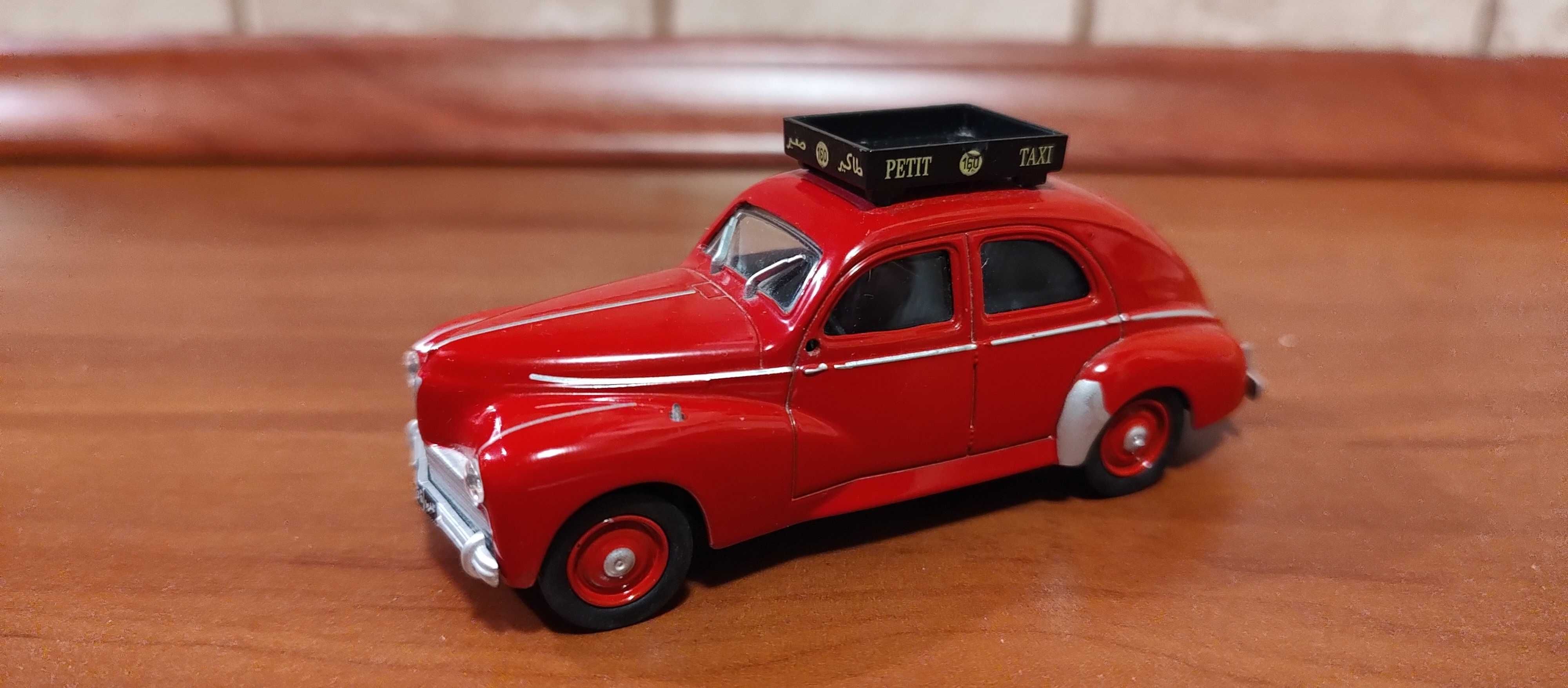 Peugeot 203 Taxi Casablanka 1960 skala 1/43