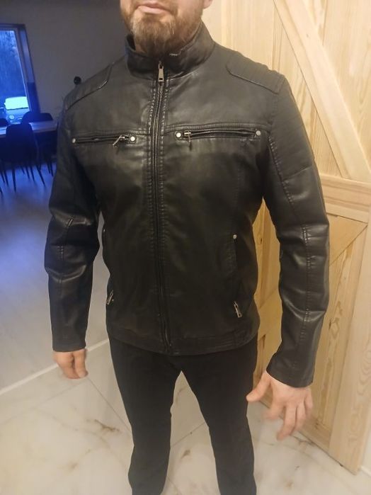 Ramoneska męska czarna rozm.L