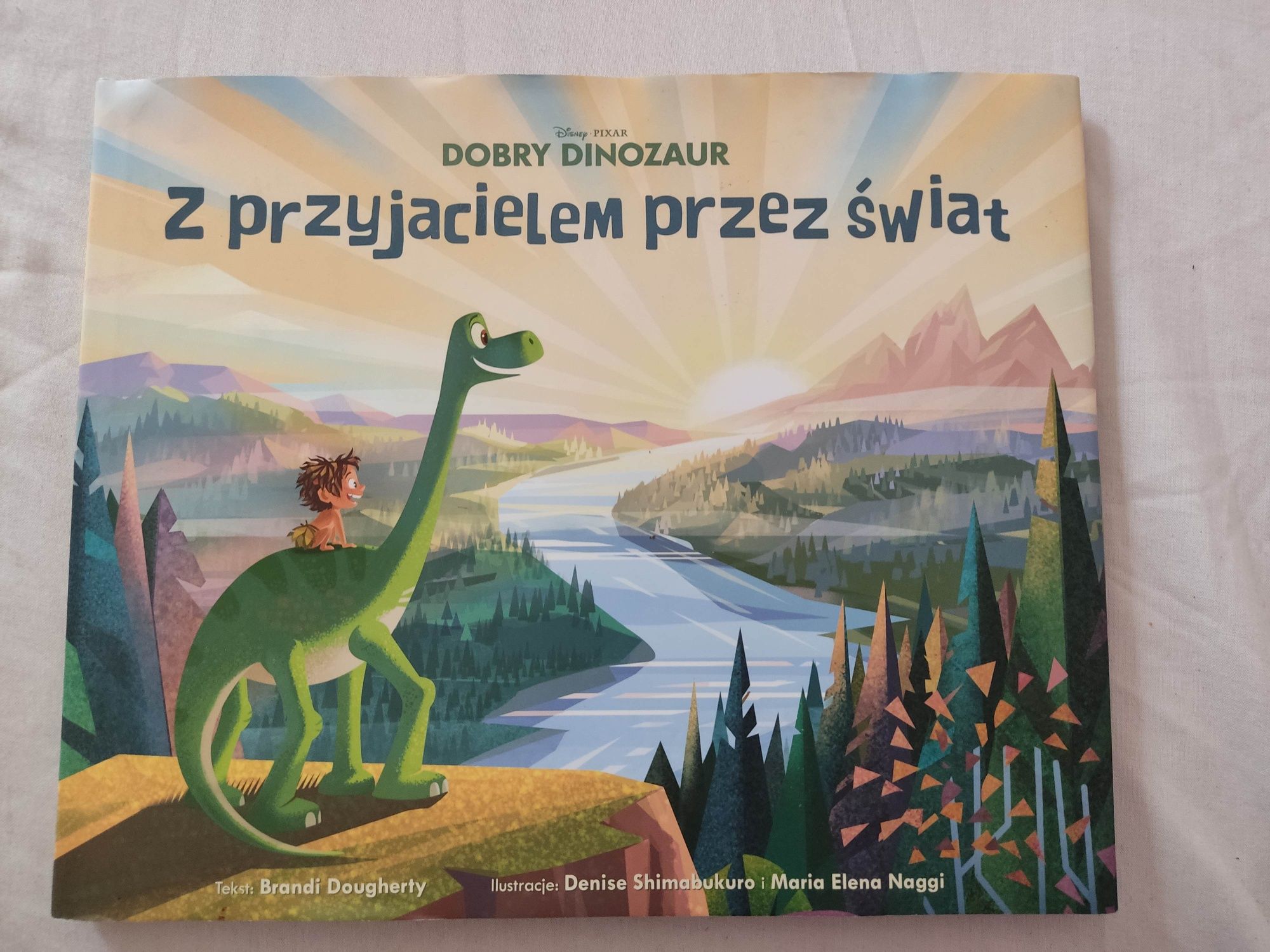 Książeczka dla dzieci o dinozaurze Disney