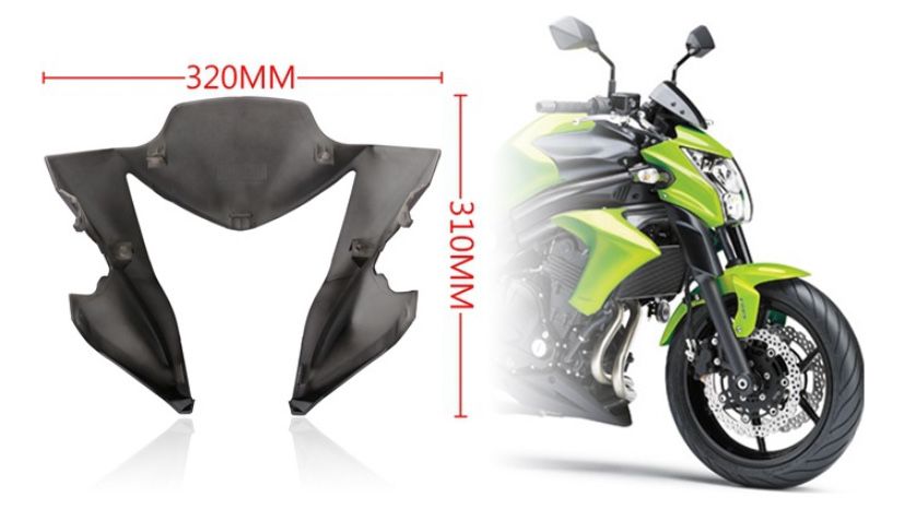 Tela De Carenagem Superior Para Farol Kawasaki