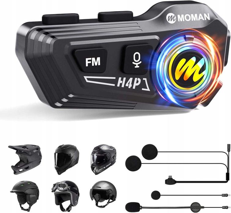 Głośniki do kasku motocyklowego, Moman RS-H4P słuchawka do kasku