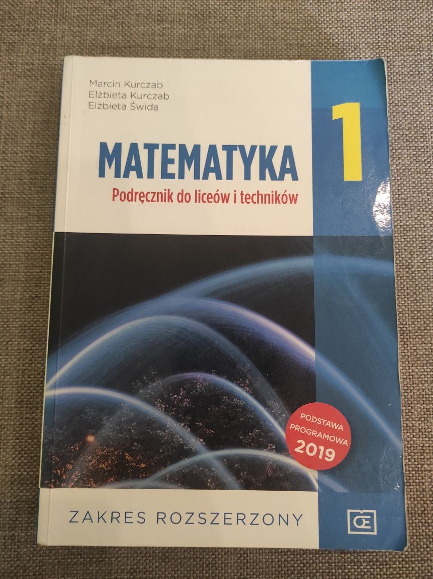 Podręcznik matematyka 1