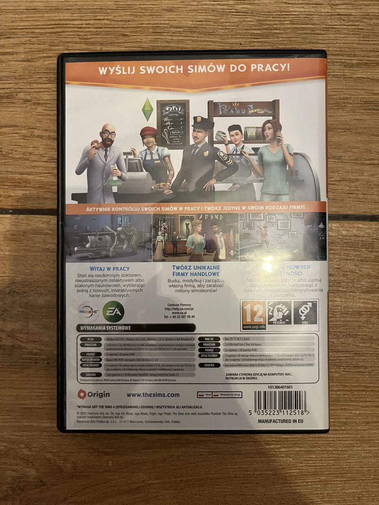 The Sims 4 Witaj w Pracy kod użyty