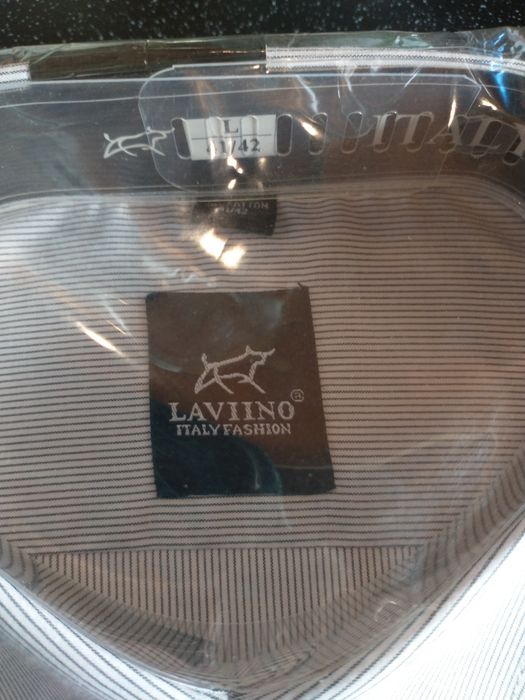 Włoska koszula męska Laviino r. 41-42