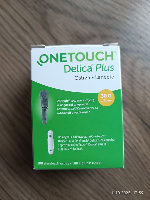 Lancety ostrza onetouch delica plus