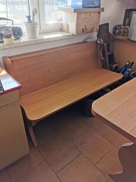 Stół i ława komplet