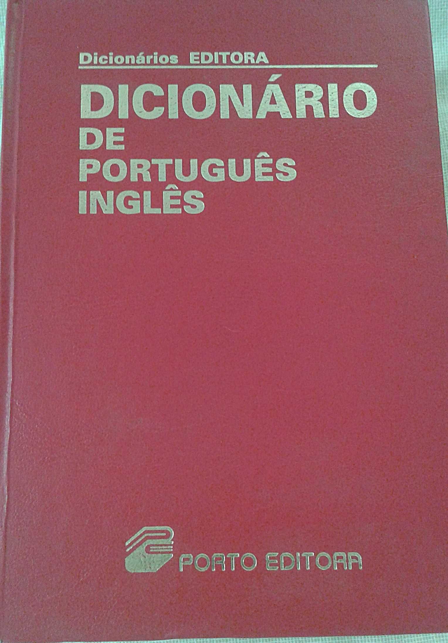 2 Dicionários Avançado Inglês- Português- Inglês Porto Editora